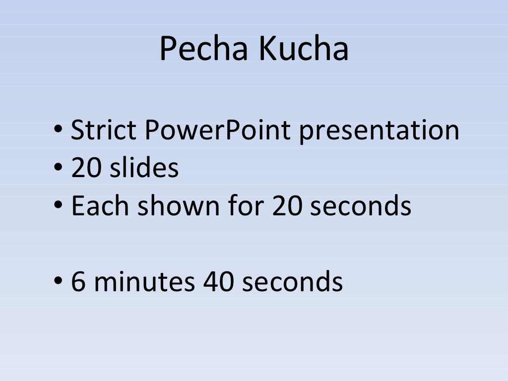 pecha kucha powerpoint examples